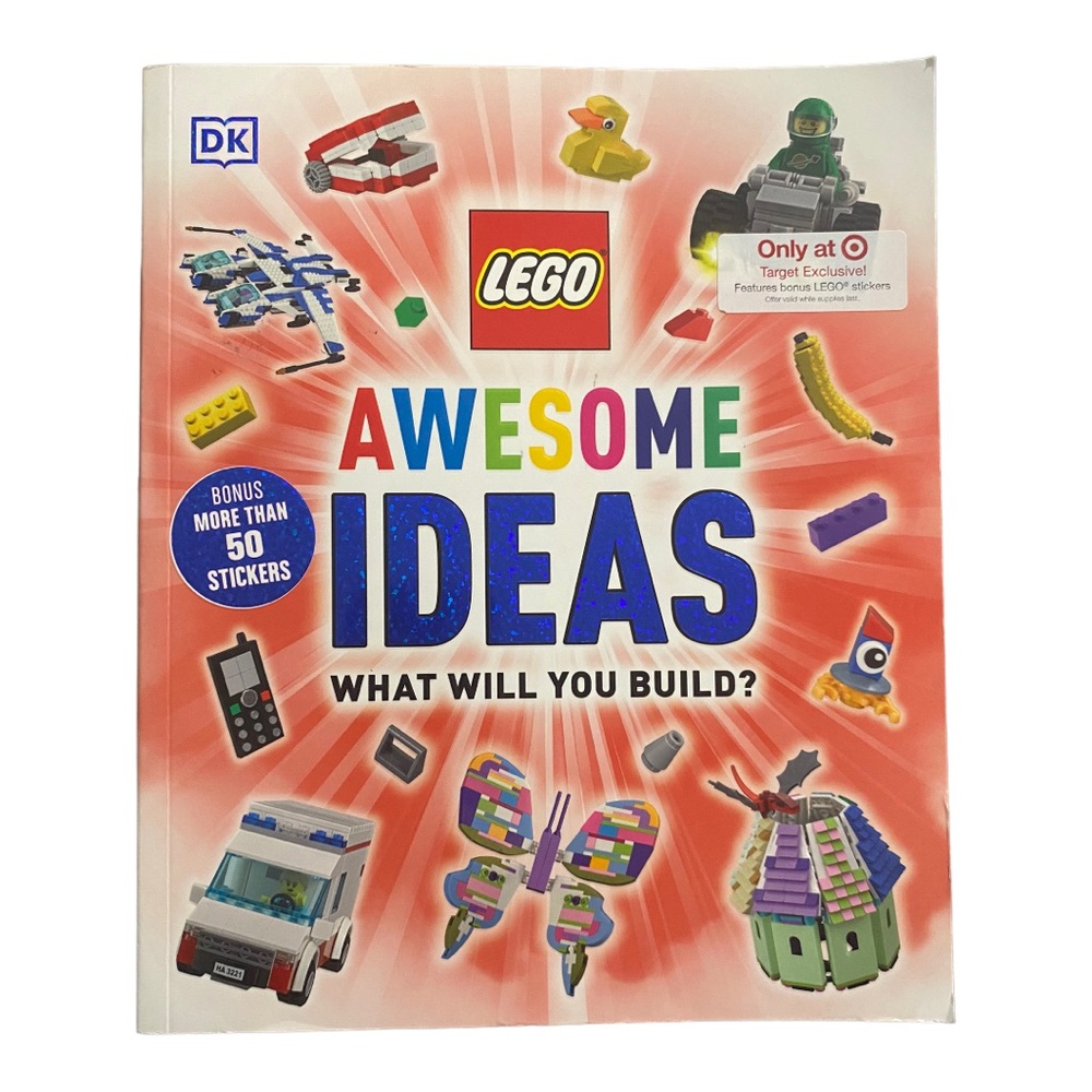 Lego Awesome Ideas What Will You Build 2021 Book New